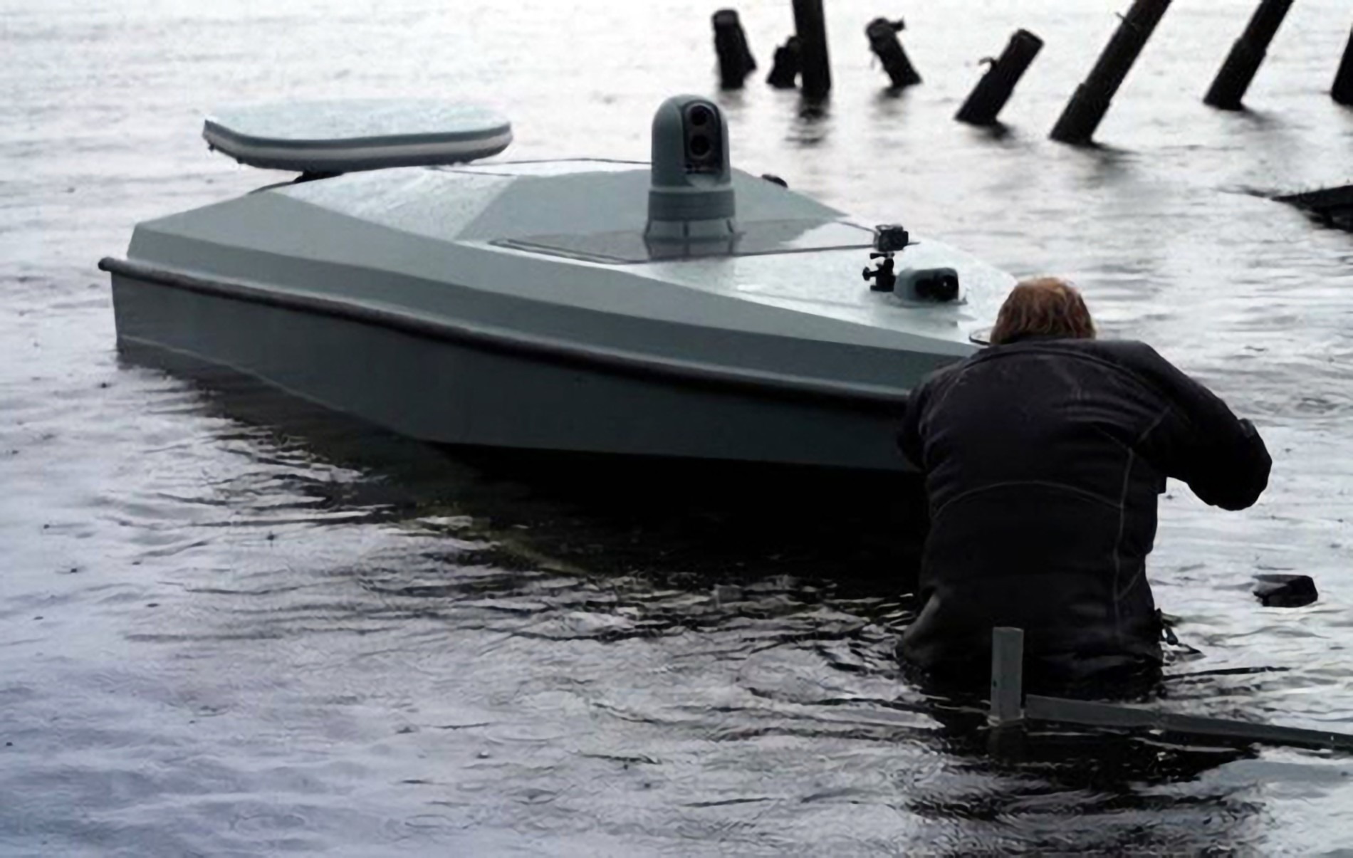 Українські ВМС отримали морські дрони оснащені ударними FPV